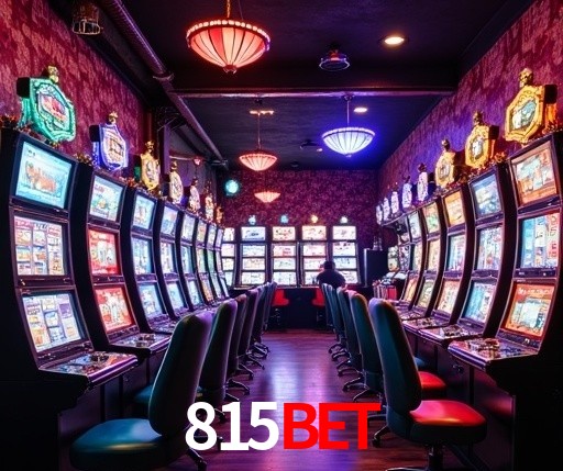 Interface moderna da plataforma 815BET